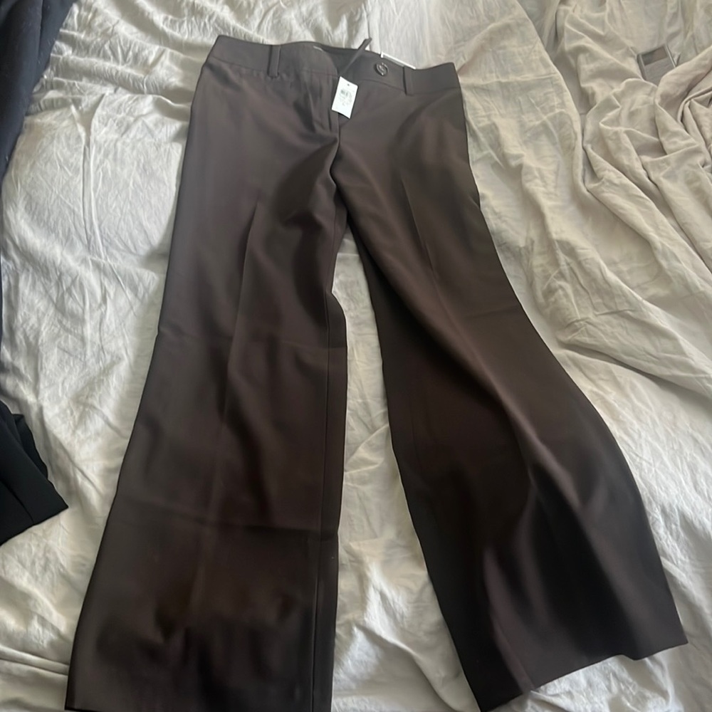 NWT Ann Taylor signature fit brown pants